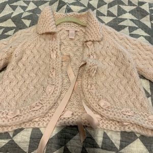 Rebecca Taylor gorgeous light pink sweater